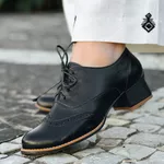 Sapato Oxford - ADORAR - Preto - 639.04