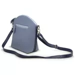 Bolsa de Couro - PAIXÃO - Azul Hortência e Azul Marinho