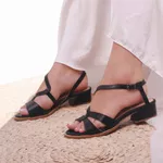Sandália - SOLAR - Preta - 965.51