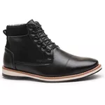 Bota Casual Platium Preto 