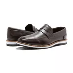 Sapato Social Derby Mosk com Gravata - Café