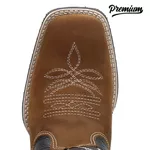 Bota Texana Masculina Nobuck Camel