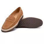 Mocassim Casual Feminino Cappucino