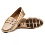 Mocassim Driver Feminino Gold 