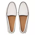 Mocassim Driver Feminino White 