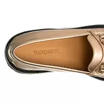 Mocassim Feminino Tratorado Metalic 