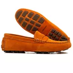 Mocassim Driver Masculino Orange