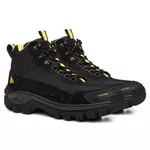 Bota Intruder Max em Couro Legítimo C.A. VL011 - Preto - Ouro