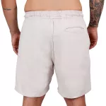 Short Sarja Bege Masculino Verão Estilo e Conforto Garantidos