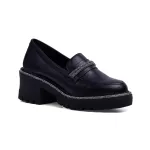 Mocassim Jambiani Couro Preto