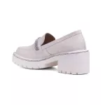 Mocassim Jambiani Couro Off White