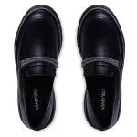 Mocassim Jambiani Couro Preto