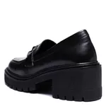 Mocassim Muyuni Couro Preto