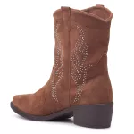 Bota Western Texas Hunt Fire Caramelo