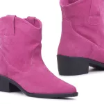 Bota Western Mississippi Ocean Springs Camurça Pink