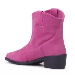 Bota Western Mississippi Ocean Springs Camurça Pink