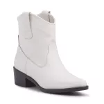 Bota Western Mississippi Ocean Springs Couro Off White