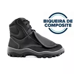 BOTINA MANOBREIRO ANTITORÇÃO METATARSO COMPOSITE ANTIPERFURO CA 40243