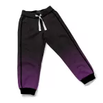 Calça Moletom Infantil Felpada Algodão Macia Quentinha Wandinha Preto