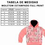 Conjunto Moletom Infantil Blusa de Frio e Calça Personagens Gatinhos Rosa