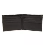 Carteira MINI em Couro de Pirarucu (Arapaima gigas) Tabaco Rustic