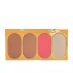 Paleta de Contorno, Bronzer Blush e Iluminador Vegano - Mia Make 355 - MÉDIA