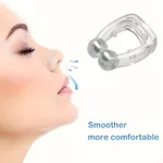 Clipe Magnético Anti-Ronco para o Nariz – Dispositivo Nasal Confortável e Seguro – Não Tóxico, Melhora a Qualidade do Sono, Fácil de Usar, com Ímãs para Auxiliar na Respiração Natural – 1,5 cm