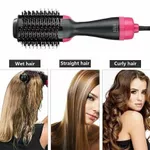Escova Secadora Alisadora 3 em 1 Hair Styler FANG – Apenas 110V