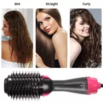 Escova Secadora Alisadora 3 em 1 Hair Styler FANG – Apenas 110V