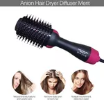 Escova Secadora Alisadora 3 em 1 Hair Styler FANG – Apenas 110V