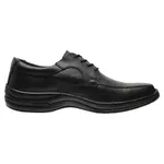 Sapato Social Confort Masculino Com Cadarço Preto