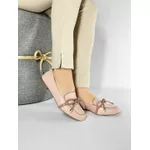 Mocassim Feminino Rasteiro Rose