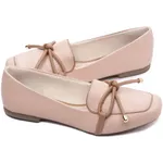 Mocassim Feminino Rasteiro Rose