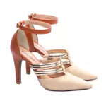 Sapato Scarpin Caramelo