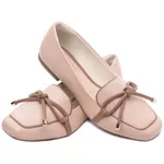 Mocassim Feminino Rasteiro Rose