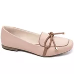 Mocassim Feminino Rasteiro Rose