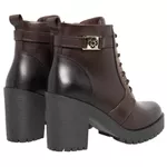 BOTA FEMININA CADARÇO CAFÉ