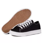 TÊNIS FEMININO CHOSEN LONA PRETO