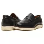 SAPATO CASUAL MASCULINO PRETO