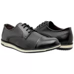 SAPATO SINTÉTICO PRETO