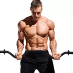 Barra W Musculação 120 Cm Academia Presilhas Exercícios