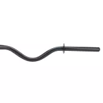 Barra W Musculação 120 Cm Academia Presilhas Exercícios