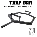 Barra Hexagonal Barra Musculação Academia Ponteira Standard Zuí Brasil