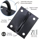 Suporte Parede Trx Saco Boxe Argola Suspensão Corda Naval Zuí Brasil
