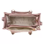 Bolsa Feminina Luxo Lorena Triângulo Rosa Zuí Brasil 