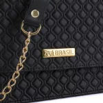 Bolsa Feminina Pequena Petit Alça De Corrente Preta - Zuí Brasil