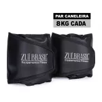 Peso Caneleira 8 Kg Para Treino Fitness (o Par) - Tornozeleira Zuí Brasil 