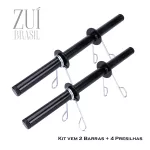Barra Body Pump 40m 2 un Treino Musculação Zuí Brasil 