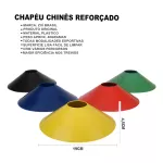 Kit 10 Chapéu Chinês Agilidade Treino Zuí Brasil