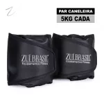 Peso Caneleira 5 Kg Para Treino Fitness (o Par) - Tornozeleira Zuí Brasil